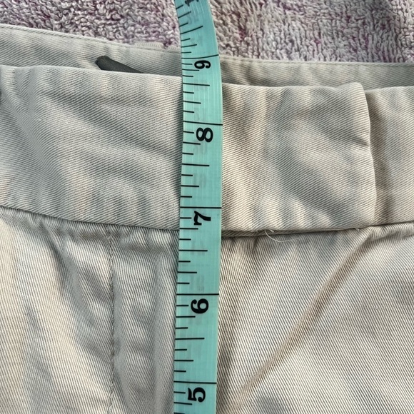 2 pair Ann Taylor & LOFT cuffed chino shirts black and beige - Picture 9 of 16